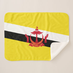 Couverture Sherpa Drapeau Patriotique du Brunei