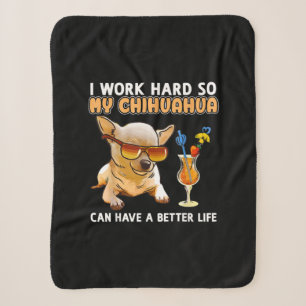Couverture Sherpa Drôle Chihuahua Chihuahua Lover Cadeaux