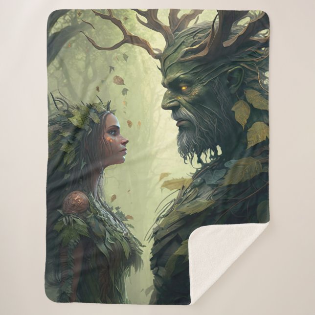 Couverture Sherpa Dryad et Demigod Sherpa Blanket (Devant)