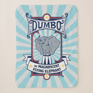 Couverture Sherpa Dumbo  Le Magnifique Flying Elephant Circus Art