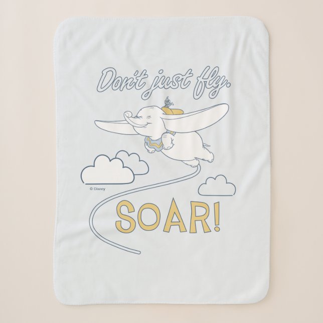 Couverture Sherpa Dumbo| Ne vole pas. SOL (Devant)