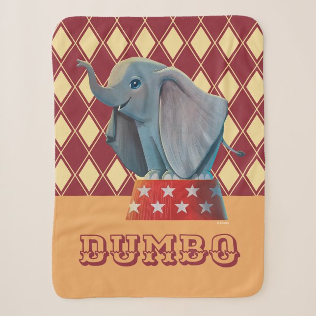Couverture Sherpa Dumbo| Podium Smiling Atop Circus (Devant)