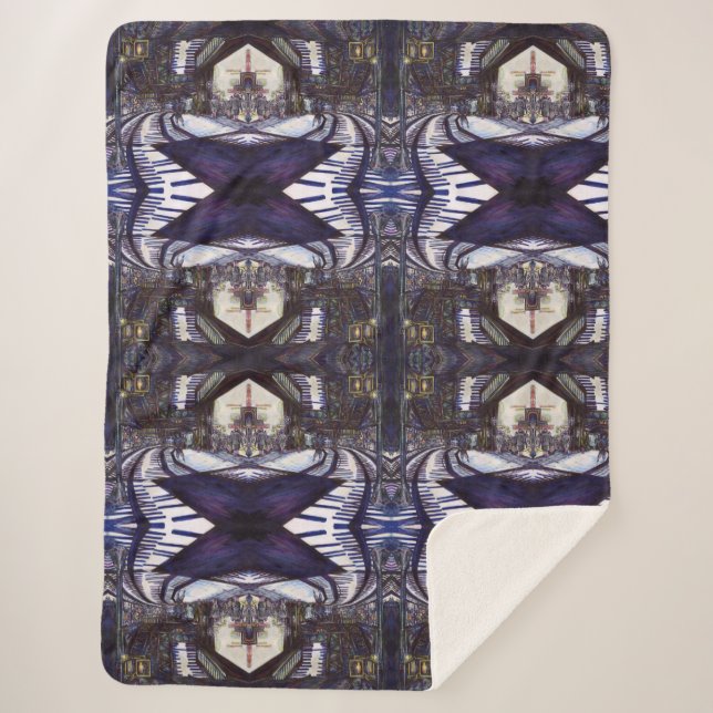 Couverture Sherpa Dusting the Piano (Devant)