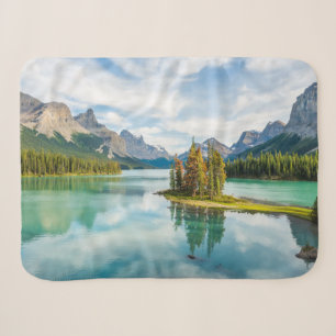 Couverture Sherpa Eau Lac Maligne, Parc national Jasper, Canada