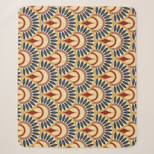 Couverture Sherpa Echelles De Poisson Égyptiennes : Motif Sans Fil.