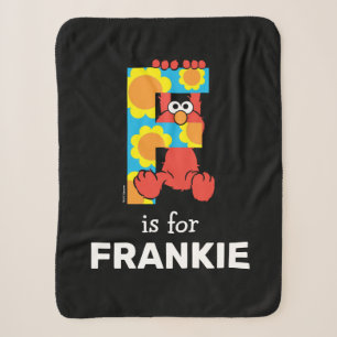 Couverture Sherpa Elmo Alphabet   F Fleurs