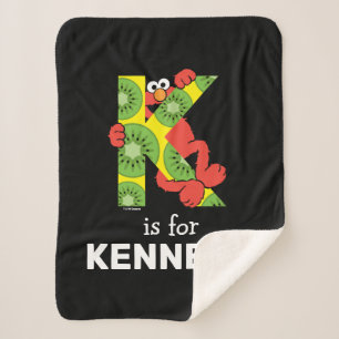 Couverture Sherpa Elmo Alphabet   K Kiwi
