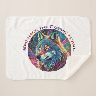 Couverture Sherpa Embrassez le loup de Howl cosmique