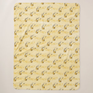Couverture Sherpa en Honey