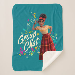 Couverture Sherpa Encanto Dolores - In The Group Chat