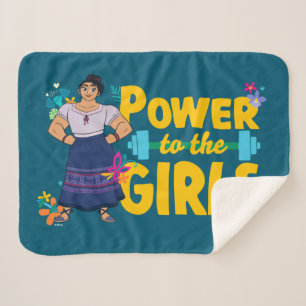 Couverture Sherpa Encanto Luisa - Power to the Girls