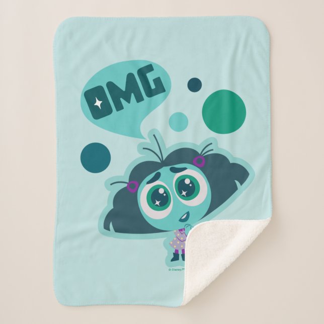 Couverture Sherpa Envy "OMG" (Devant)