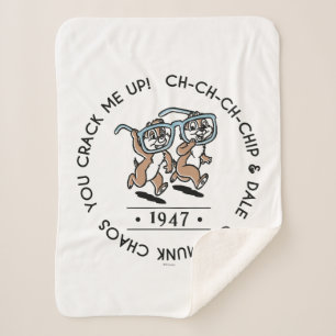 Couverture Sherpa Équipage Chipmunk Chaos
