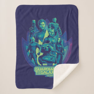 Couverture Sherpa Équipe des Gardiens de la Galaxie en Graphique d'E