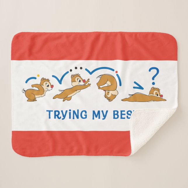 Couverture Sherpa Essayer mon meilleur (Devant (Horizontal))