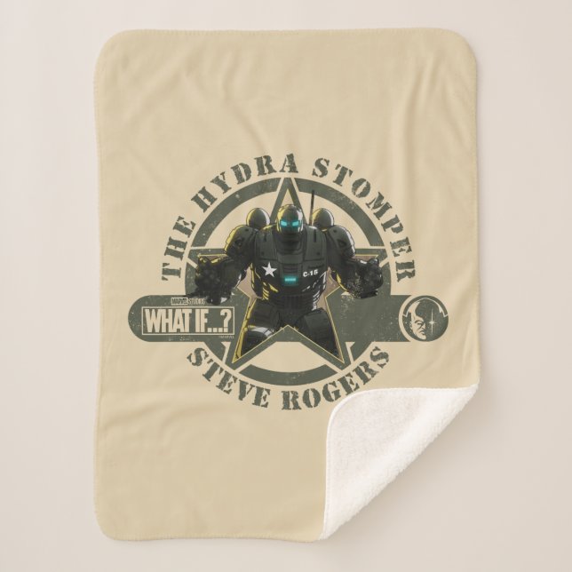 Couverture Sherpa Et Si... ? | L'Hydra Stomper Steve Rogers (Devant)