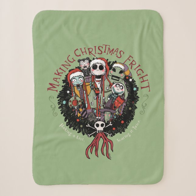 Couverture Sherpa Faire de Noël des pétards effrayants (Devant)