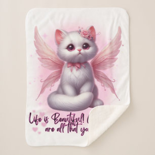 Couverture Sherpa Fairy Whiskers of Love