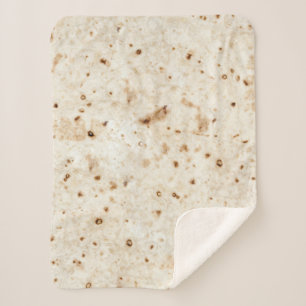 Couverture Sherpa Farine de Burrito Flore Tortilla Taco Enveloppe de