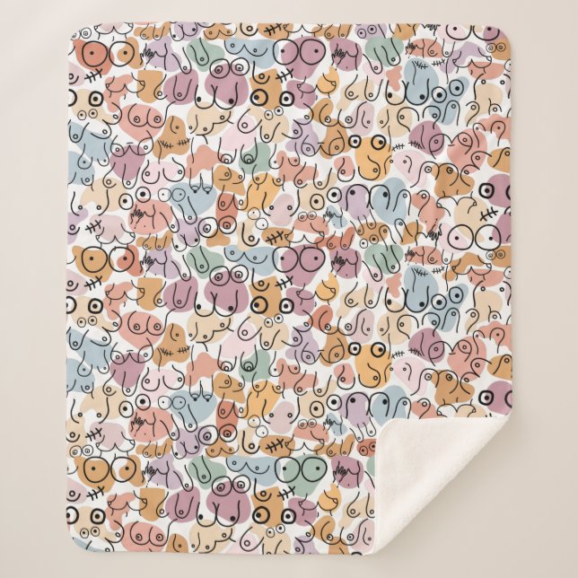 Couverture Sherpa féministe amusante (Devant)