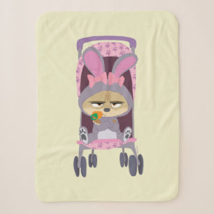 Couverture Sherpa Finnick - Poussette bébé lapin