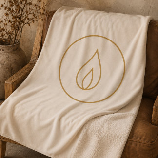 Couverture Sherpa Flame Sacrée du Foyer