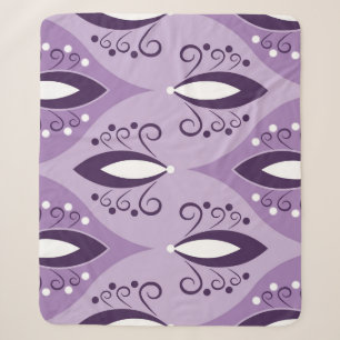 Couverture Sherpa Flèches Vintage géométrique Art sans fil