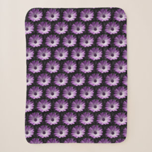 Couverture Sherpa Fleur de marguerite pourpre Sherpa Blanket
