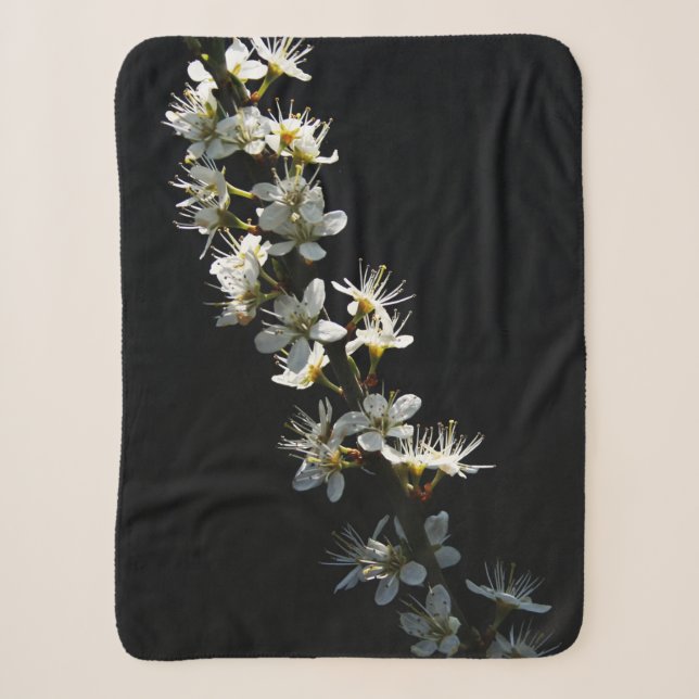 Couverture Sherpa Fleurs d'épines sbcnm (Devant)