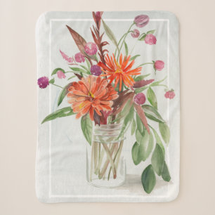 Couverture Sherpa Fleurs sauvages d'été
