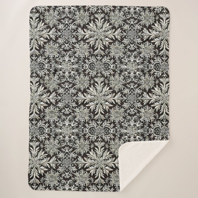 Couverture Sherpa Flocons mignons (Devant)