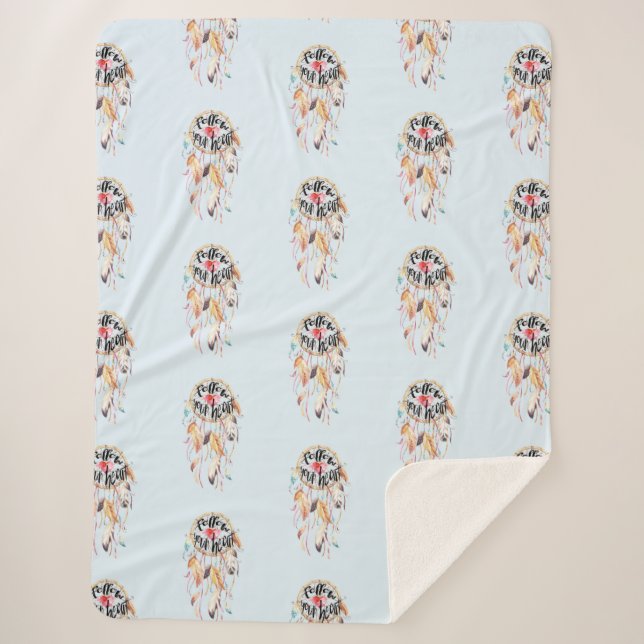 Couverture Sherpa Follow your heart (Devant)