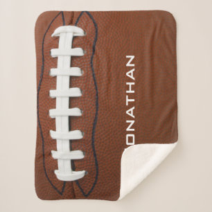 Couverture Sherpa Football Design Sherpa Blanket