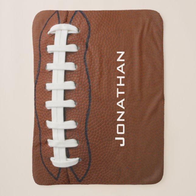 Couverture Sherpa Football Design Sherpa Blanket (Devant)