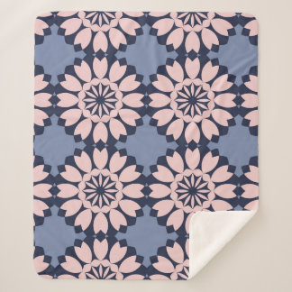Couverture Sherpa Formes géométriques : Motif décoratif sans couture