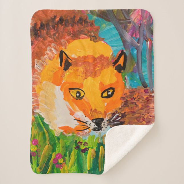 Couverture Sherpa Foxy (Devant)