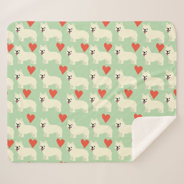 Couverture Sherpa Frenchie Lover (Devant (Horizontal))