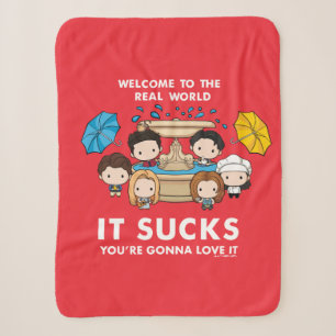 Couverture Sherpa FRIENDS™ Bienvenue dans le monde réel Chibi