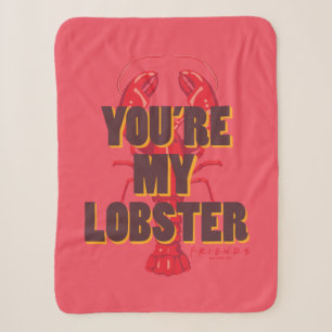 Couverture Sherpa FRIENDS™   Vous êtes mon homard