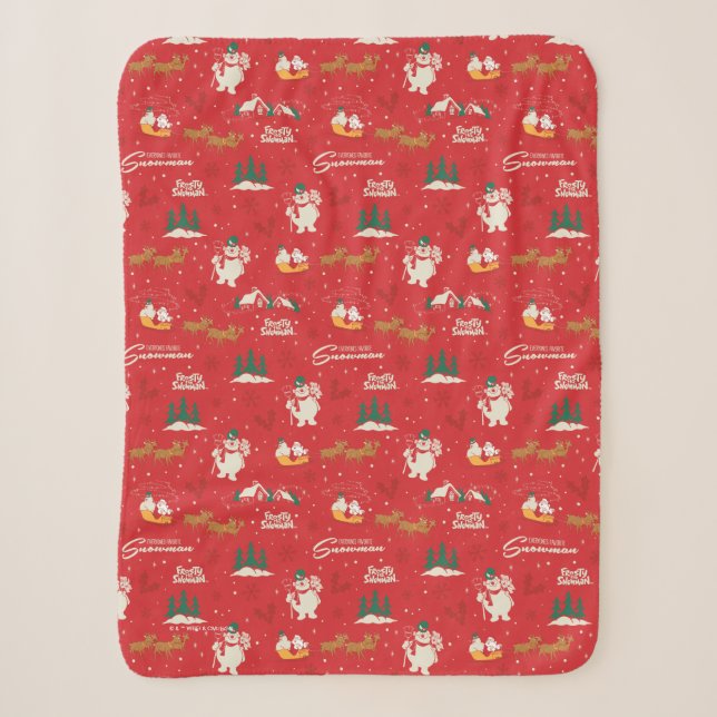 Couverture Sherpa Frosty - Le Motif favori de tout le monde (Devant)