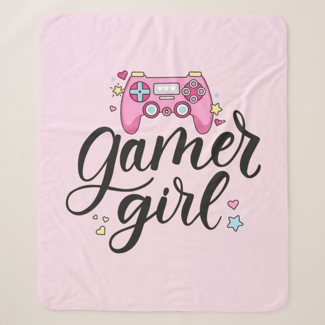 Couverture Sherpa Gamer fille (Devant)