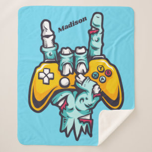 Couverture Sherpa Gamer Zombie
