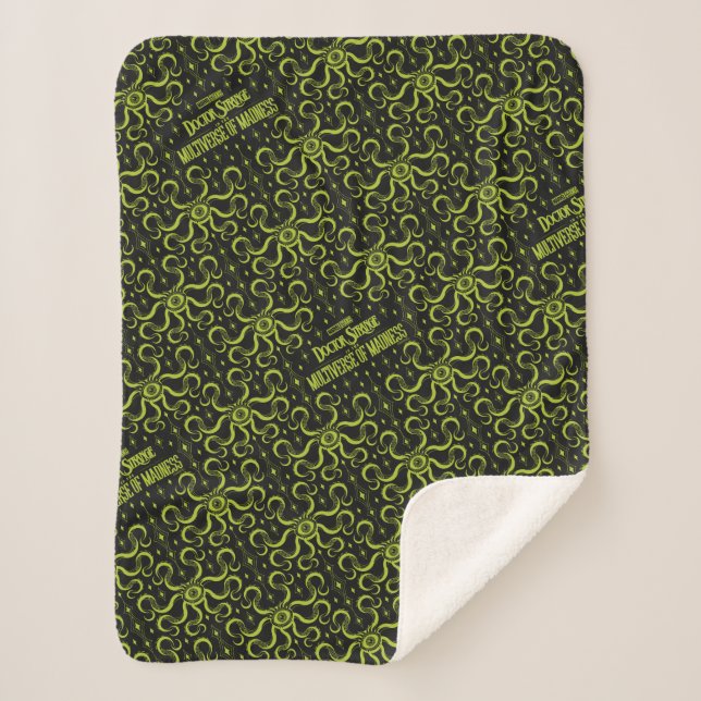 Couverture Sherpa Gargantos Tiled Pattern (Devant)