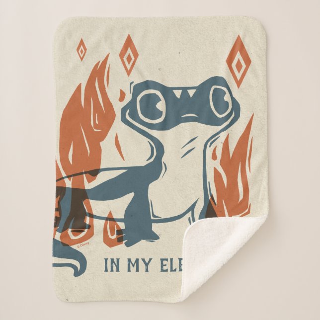 Couverture Sherpa Gelé 2| Bruni - Dans mon élément (Devant)