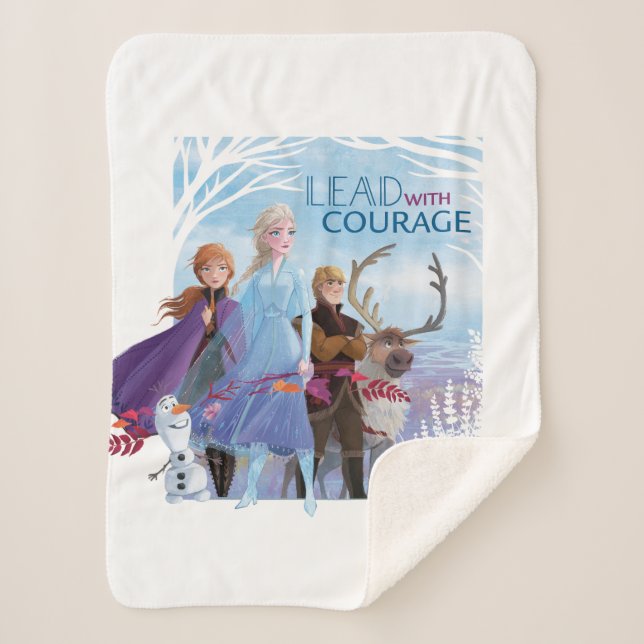 Couverture Sherpa Gelée 2 : Anna, Elsa et ses amis| Courage (Devant)