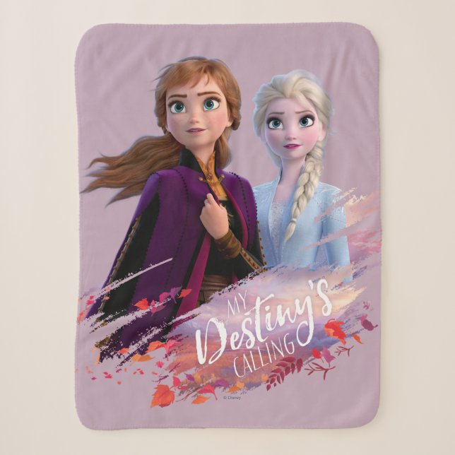 Couverture Sherpa Gelée 2 : Anna et Elsa| Mon destin appelle (Devant)