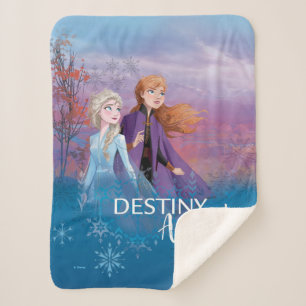 Couverture Sherpa Gelée 2 : Elsa et Anna  Destiny Await!