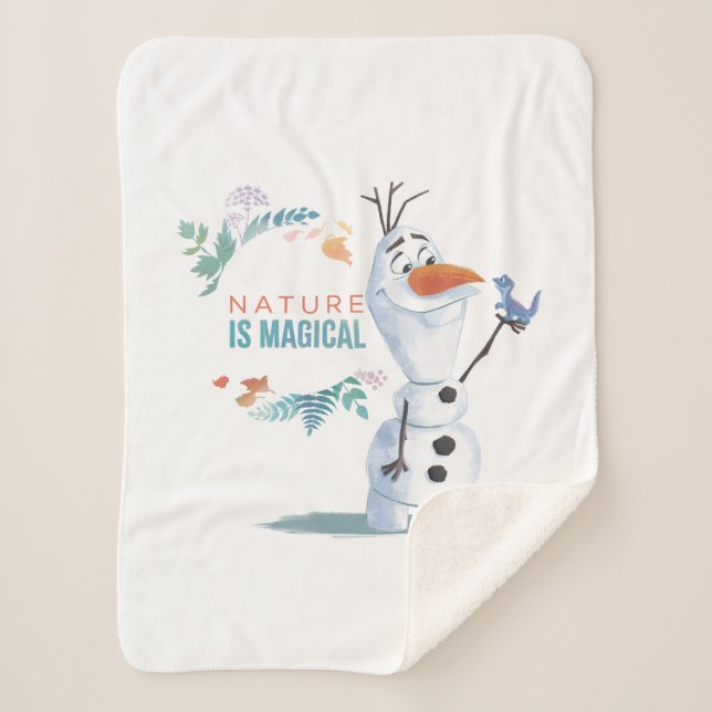 Couverture Sherpa Gelée 2 : Olaf| La Nature Est Magique (Devant)
