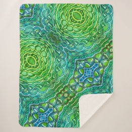 Couverture Sherpa Gems de printemps