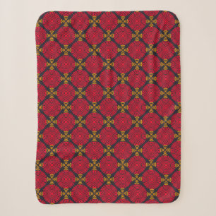 Couverture Sherpa Géométrie de dynastie : Motif chinois traditionnel